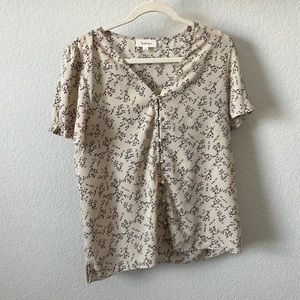 Bohme floral blouse, size M